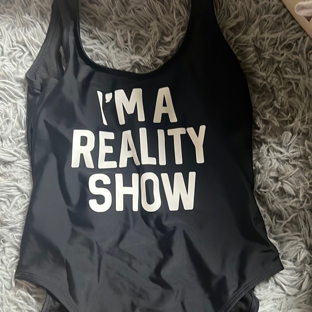 One piece bathing suit